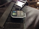 The wifi remote for the HD Hero mimics the two buttons and LCD on the camera itself.