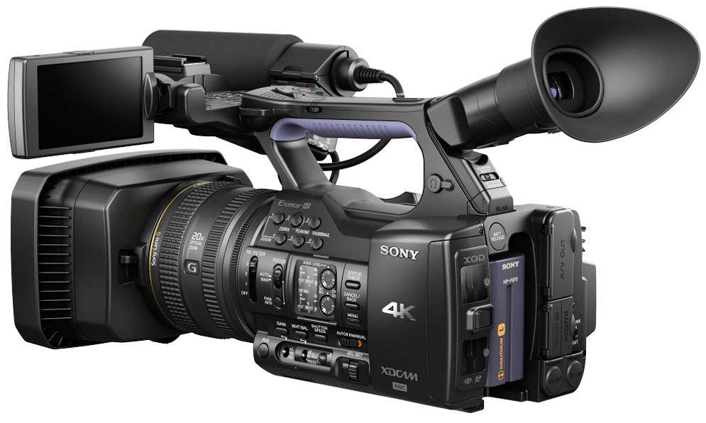 Sony Unveils New Professional 4K Camcorder